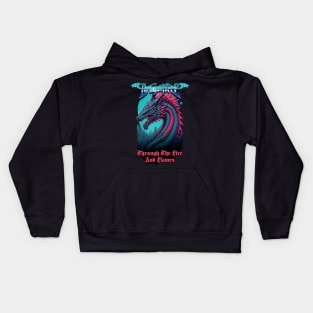 Neonwave DragonForce Kids Hoodie